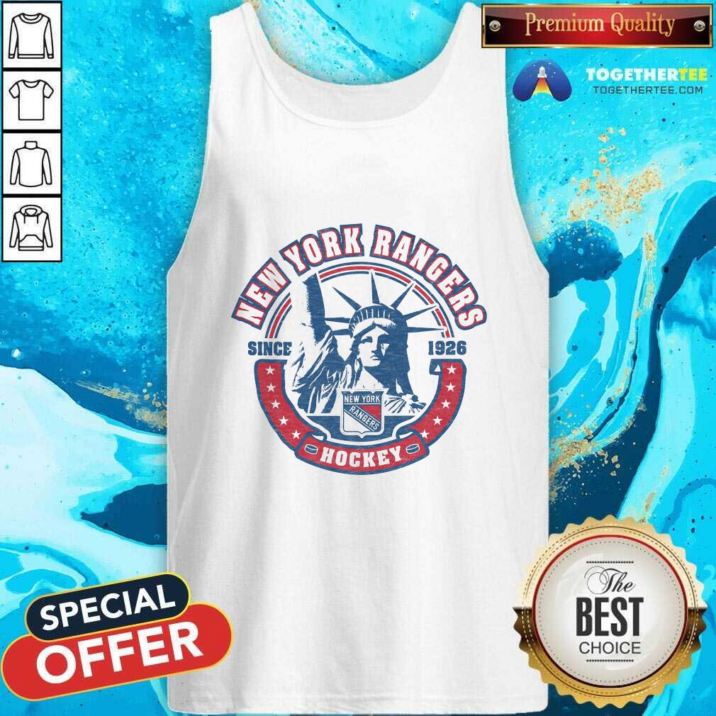 Official New York Rangers Hockey Since 1926 T-Shirt - Image 5
