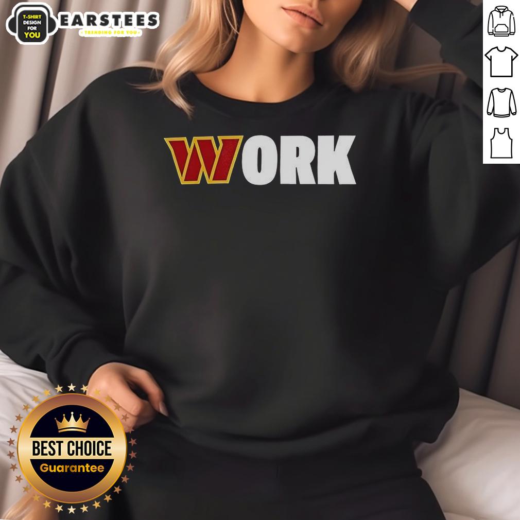 Premium Work Washington Commanders T-Shirt - Image 5