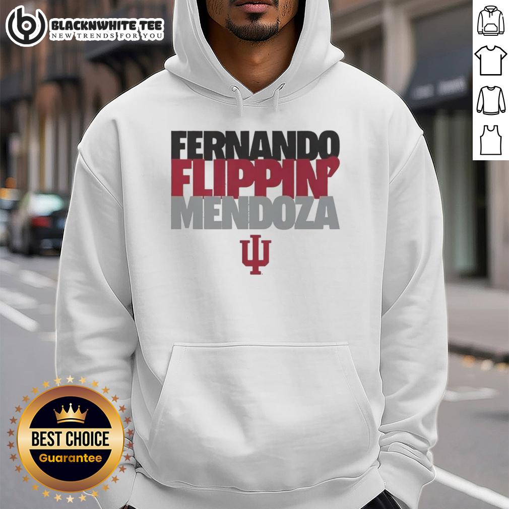 Awesome Indiana Hoosiers Football Fernando Flippin' Mendoza Player Of The Year T-Shirt - Image 2