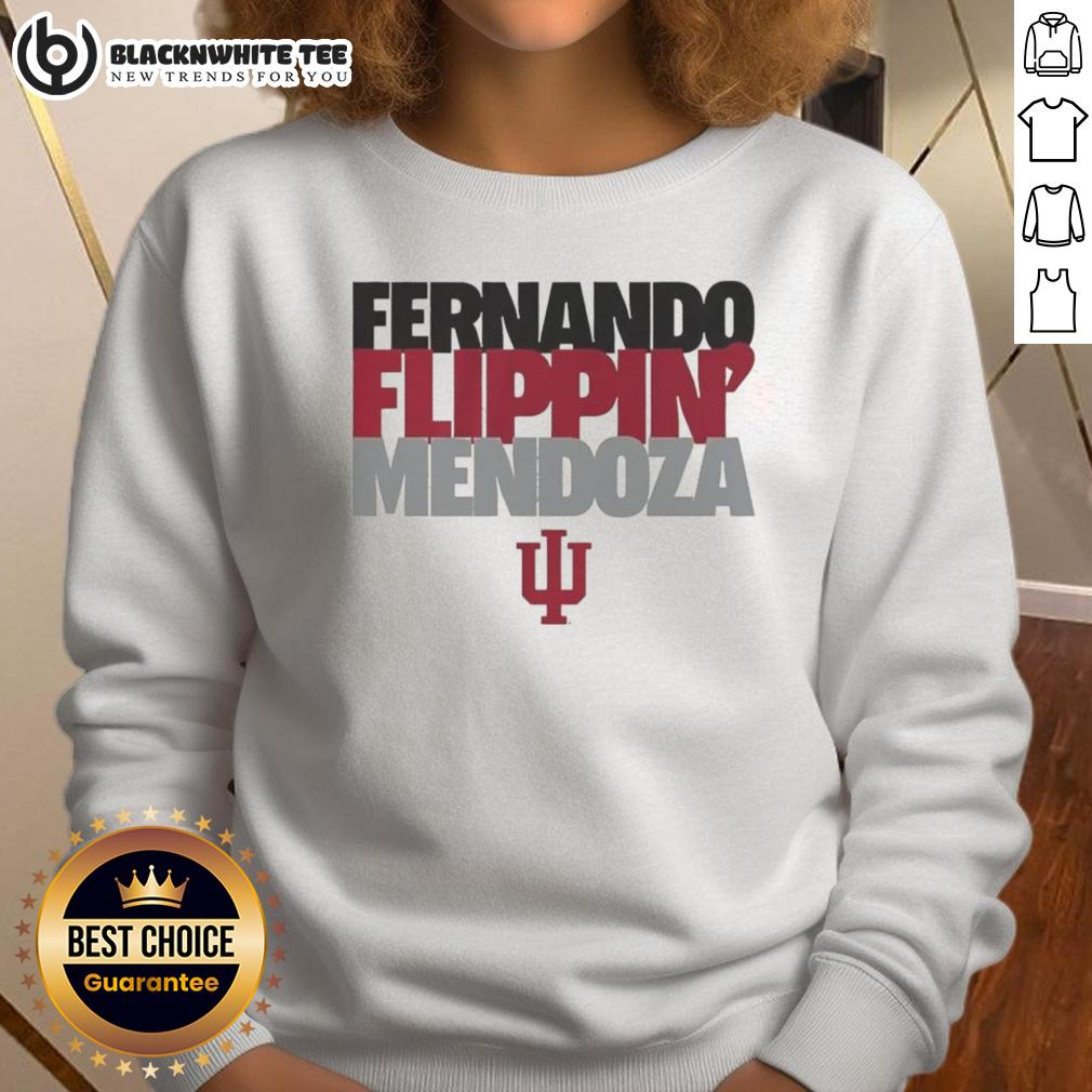 Awesome Indiana Hoosiers Football Fernando Flippin' Mendoza Player Of The Year T-Shirt - Image 5