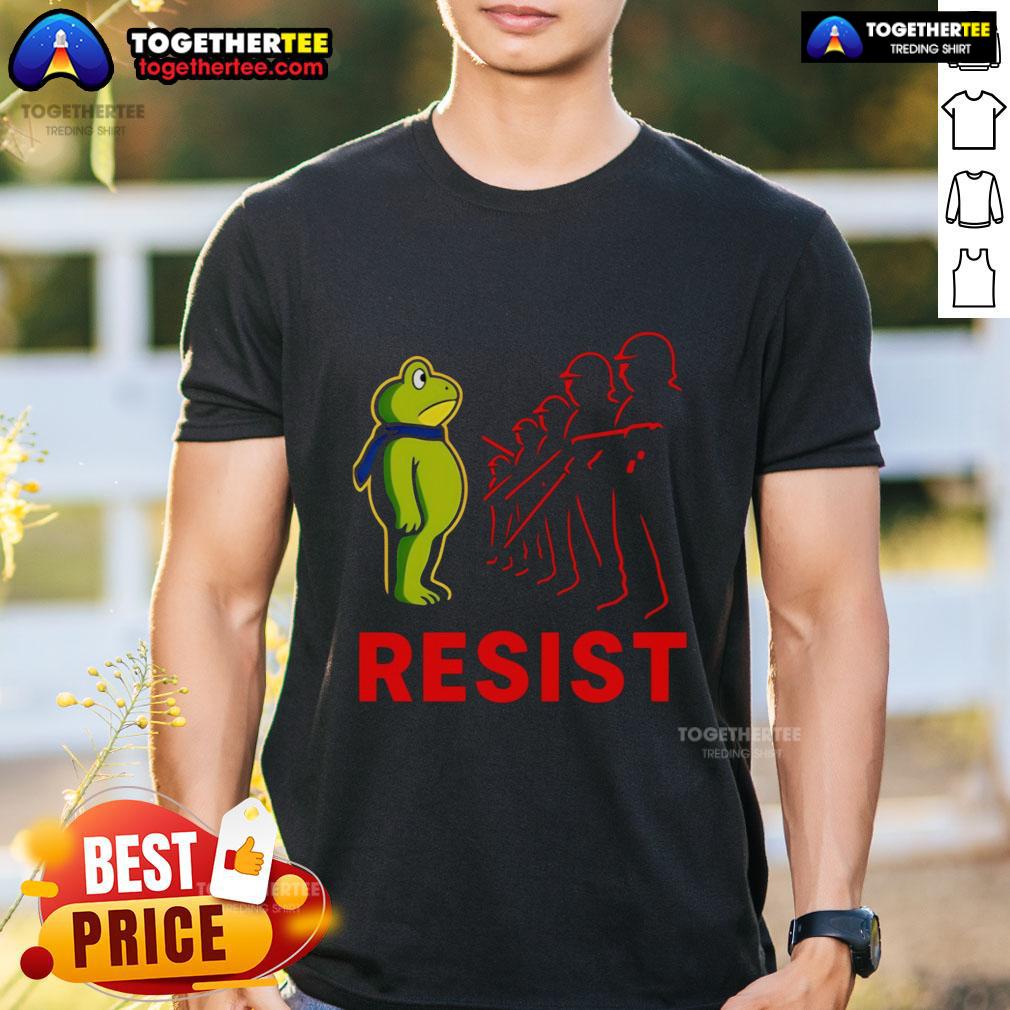 Awesome Portland Frog Fck Ice Anti Trump T-Shirt