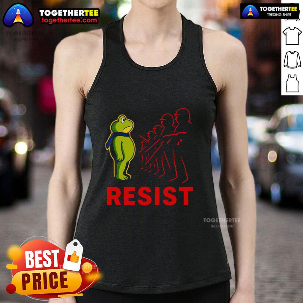 Awesome Portland Frog Fck Ice Anti Trump T-Shirt - Image 4