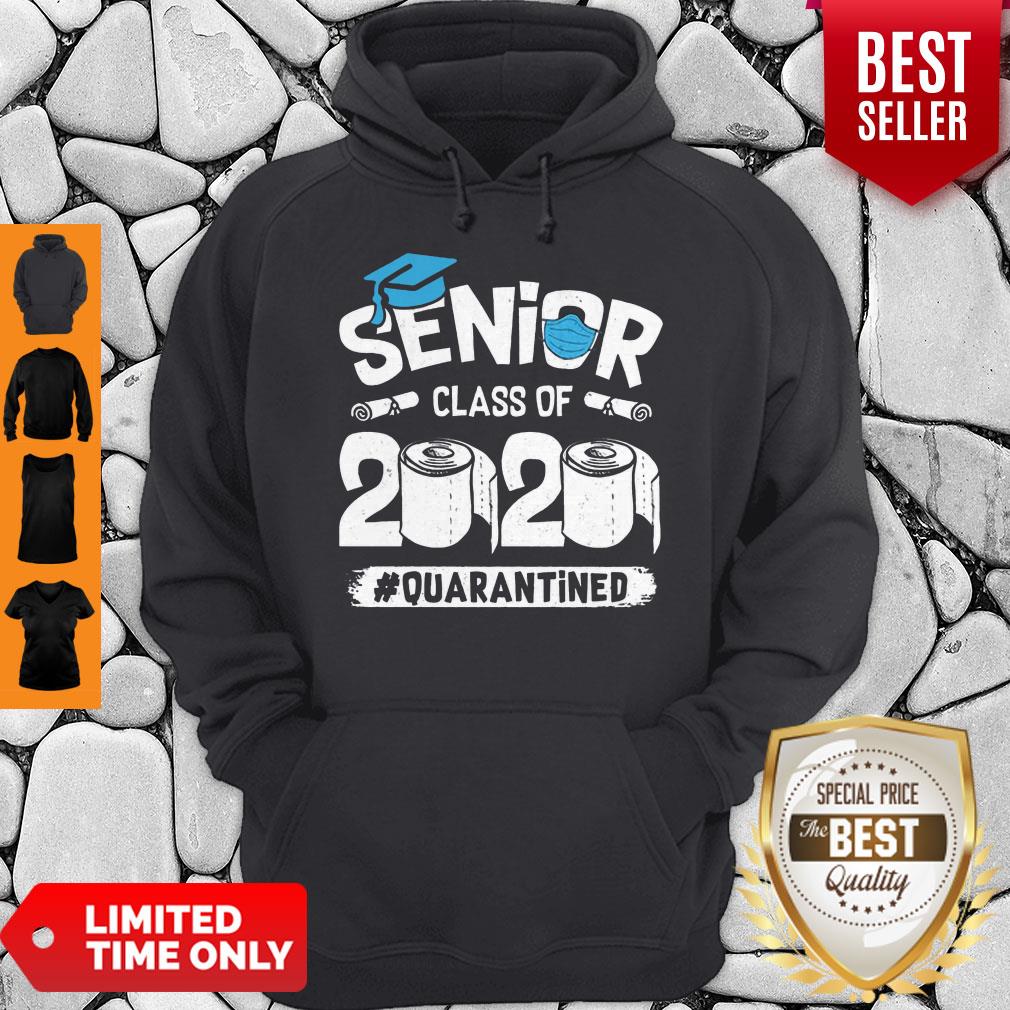 Awesome Senior Class of 2020 Quarantine Funny Graduation Toilet Paper Shirt - Image 2