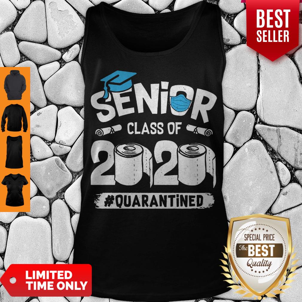 Awesome Senior Class of 2020 Quarantine Funny Graduation Toilet Paper Shirt - Image 4
