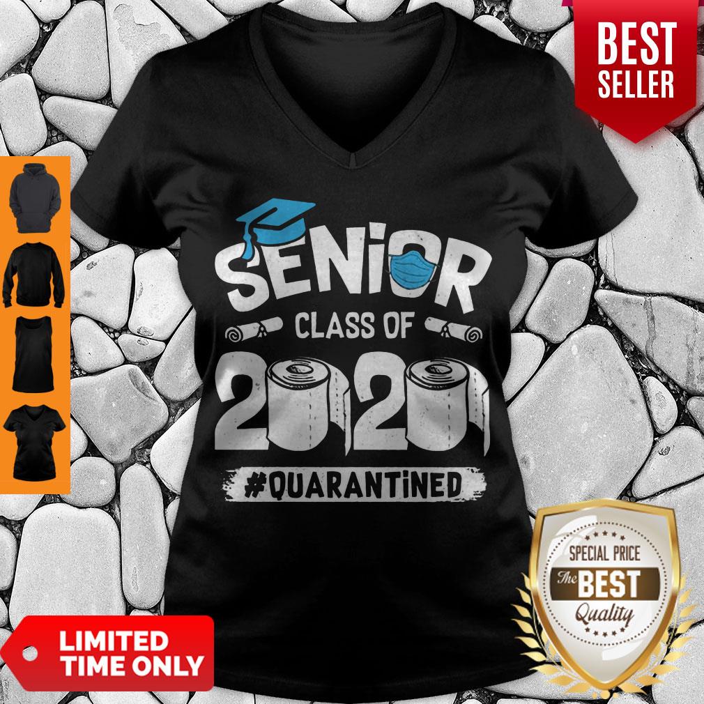 Awesome Senior Class of 2020 Quarantine Funny Graduation Toilet Paper Shirt - Image 5