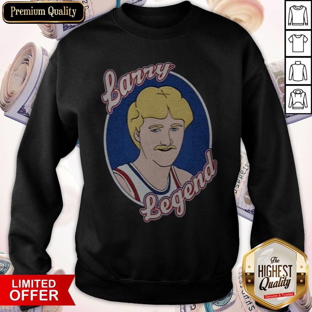 Larry Bird Larry Legend Basketball Shirt - Image 4