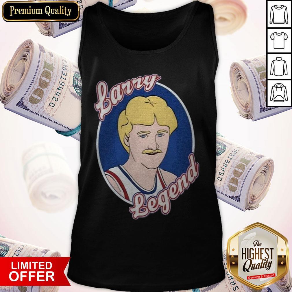 Larry Bird Larry Legend Basketball Shirt - Image 3