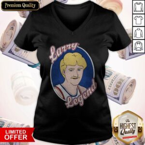 Alternative view of Larry Bird Larry Legend Basketball Shirt