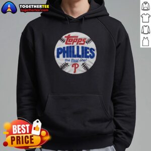 Alternative view of Awesome Philadelphia Phillies MLB X Topps Baseball The Real One T-Shirt