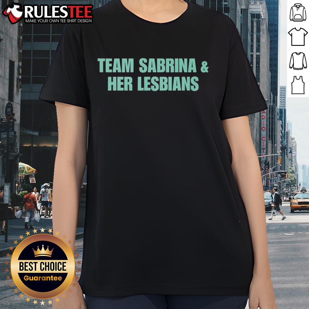 Official Team Sabrina And Her Lesbians T-Shirt - Image 3