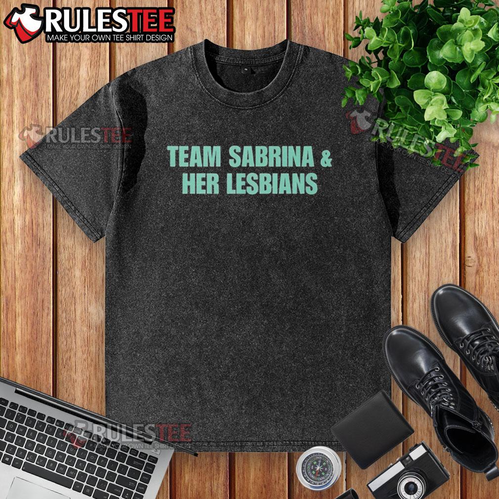 Official Team Sabrina And Her Lesbians T-Shirt - Image 6