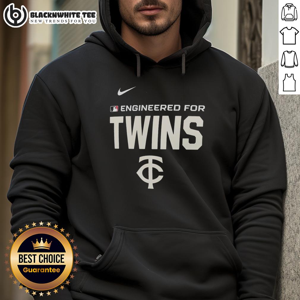 Top Engineered For Minnesota Twins MLB Logo T-Shirt - Image 5