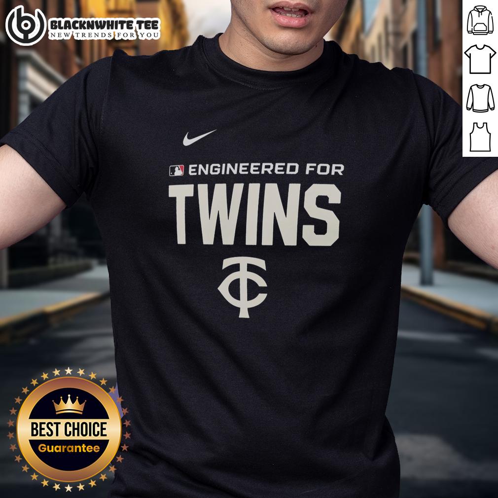 Top Engineered For Minnesota Twins MLB Logo T-Shirt
