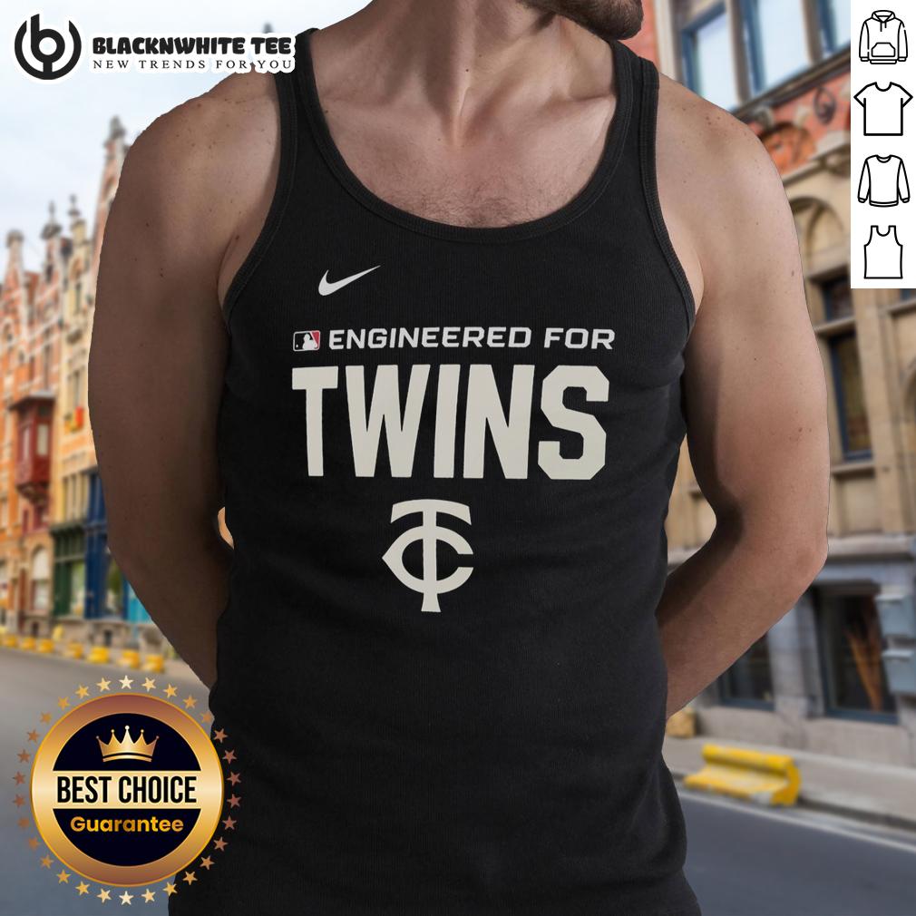 Top Engineered For Minnesota Twins MLB Logo T-Shirt - Image 3