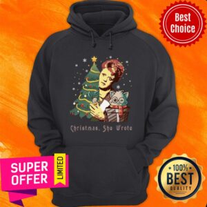 Alternative view of Official Angela Lansbury Christmas She Wrote Shirt