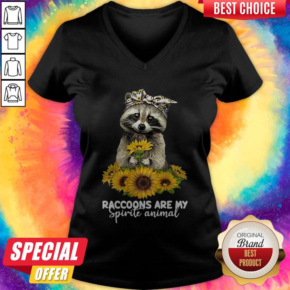 Raccoons Are My Spirit Animals Shirt - Image 3