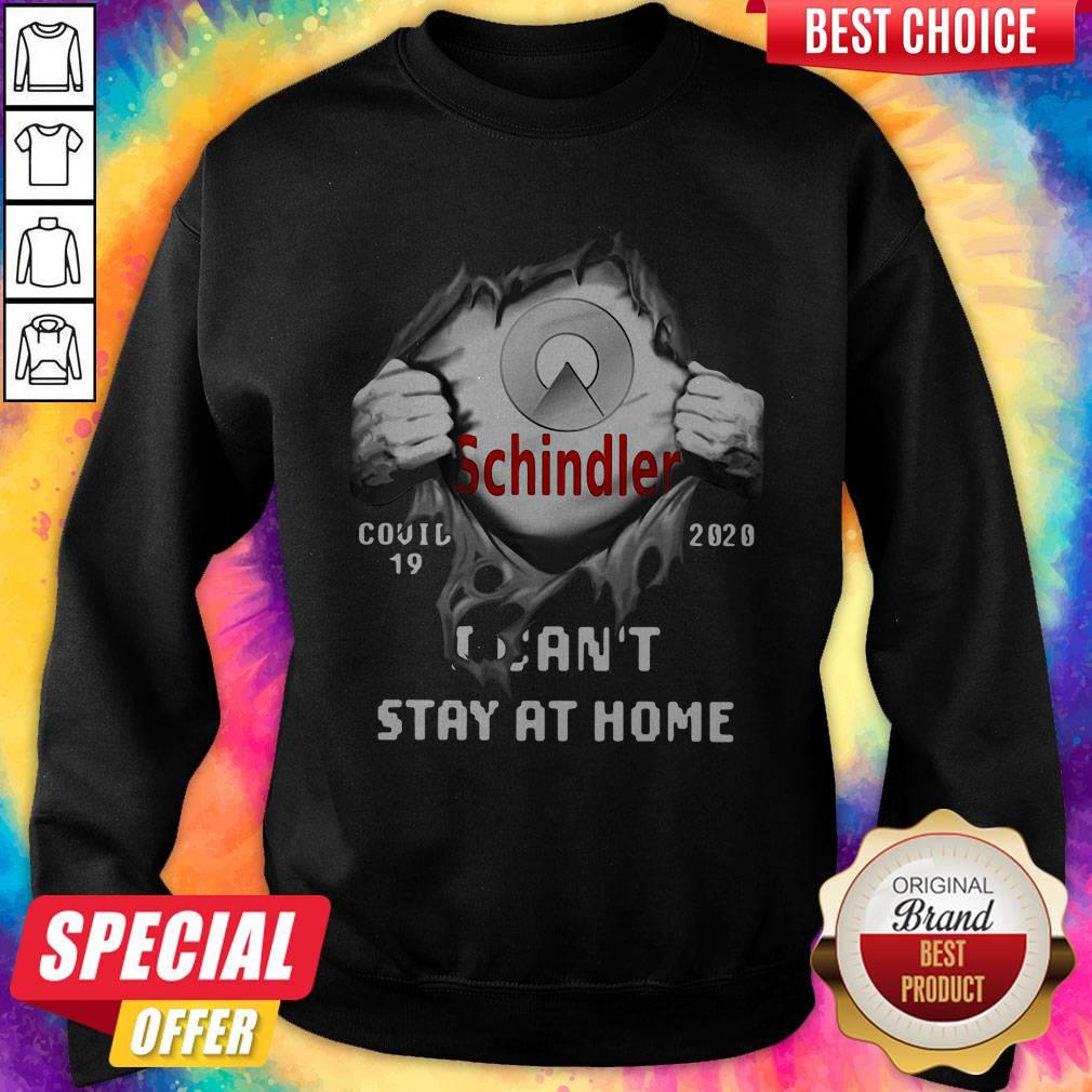 Schindler Inside Me Covid-19 2020 I Can’t Stay At Home Shirt - Image 5