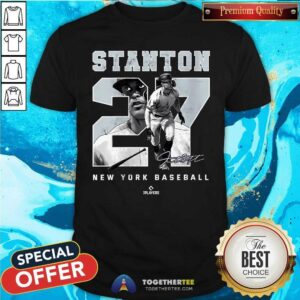 Good Giancarlo Stanton New York MLBPA Baseball T-Shirt