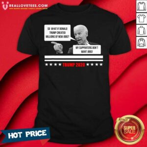 Cute Parody Of Joe Biden Pro Trump 2020 Election Stars Shirt