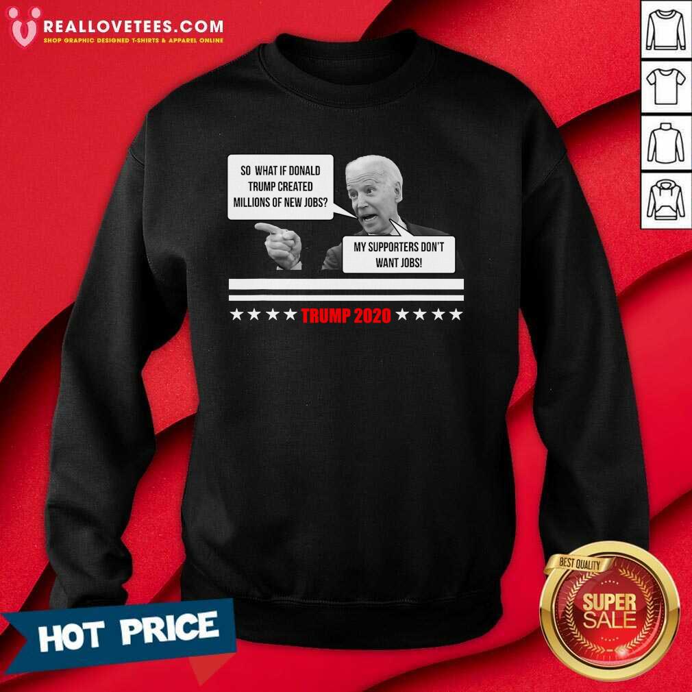 Cute Parody Of Joe Biden Pro Trump 2020 Election Stars Shirt - Image 3