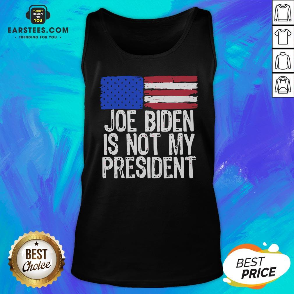 Good Joe Biden Is Not My President American Flag Shirt - Image 2