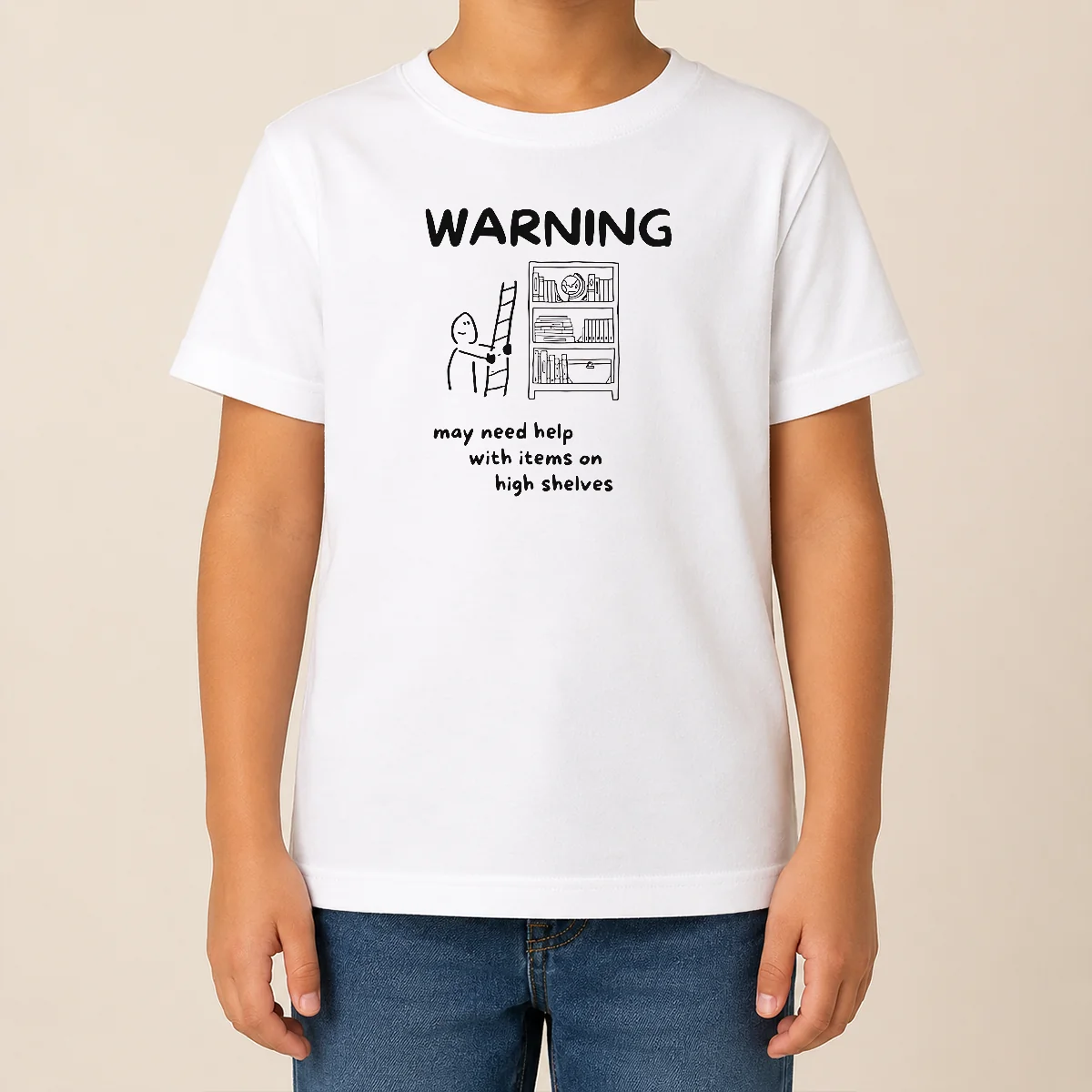Pretty Warning May Need Help With Items On High Shelves Shirt - Image 9