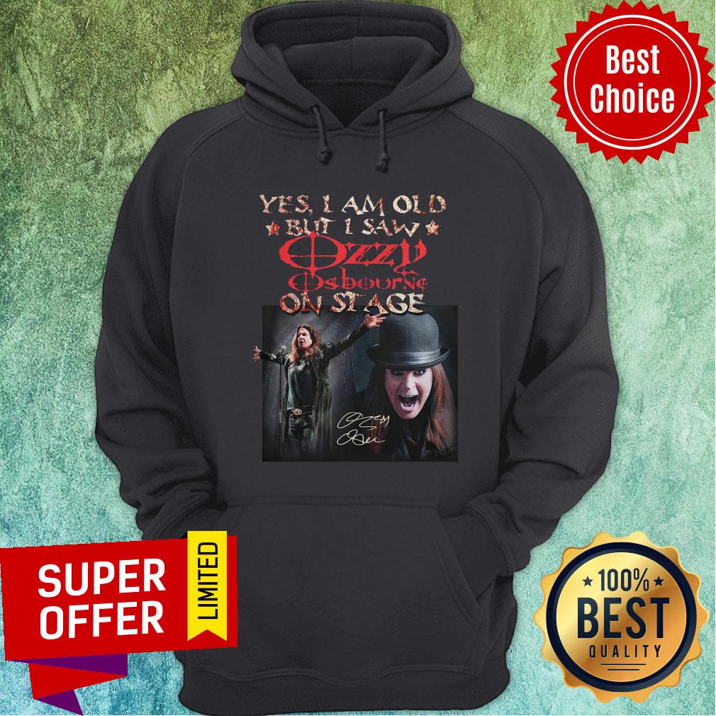 Funny Yes I Am Old But I Saw Ozzy Osbourne On Stage Shirt - Image 2
