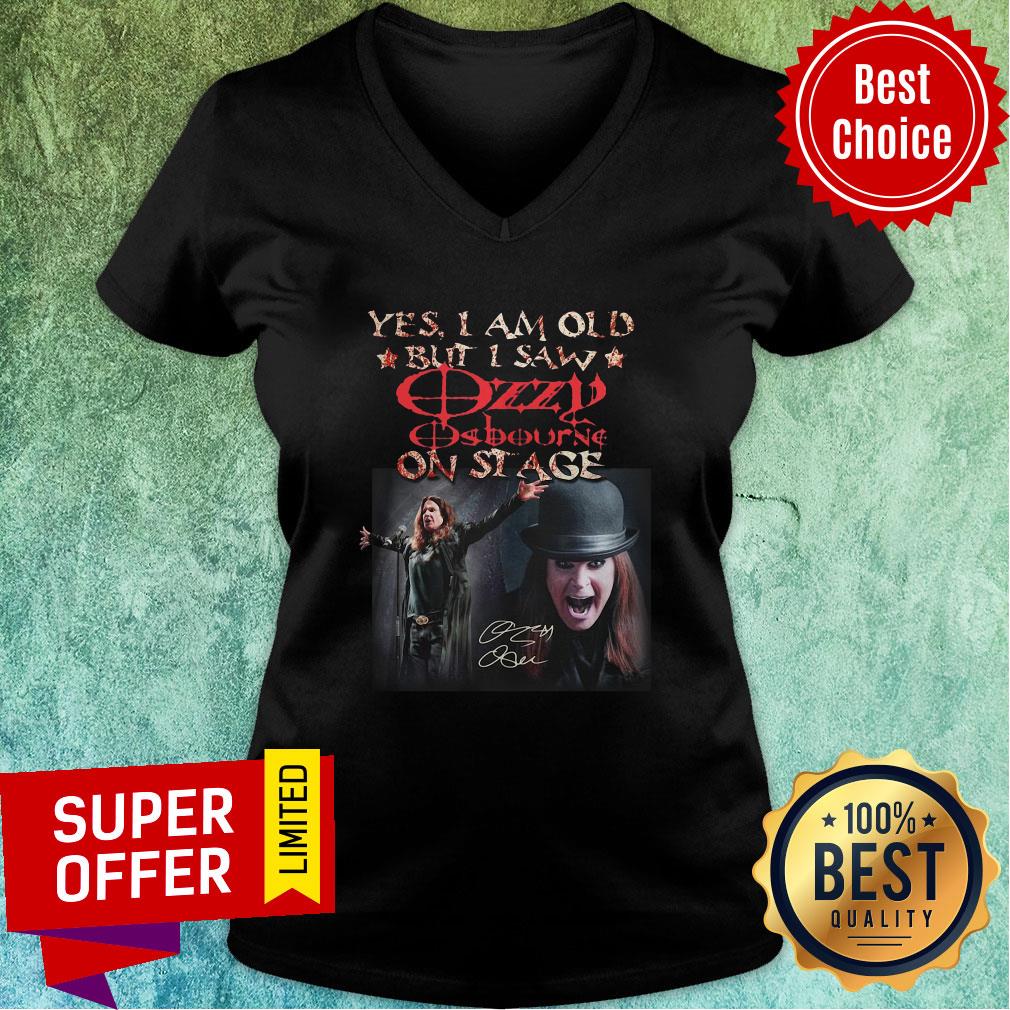 Funny Yes I Am Old But I Saw Ozzy Osbourne On Stage Shirt - Image 5
