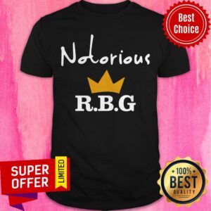 Official Rip Ruth Bader Ginsburg Crown Notorious RBG Shirt