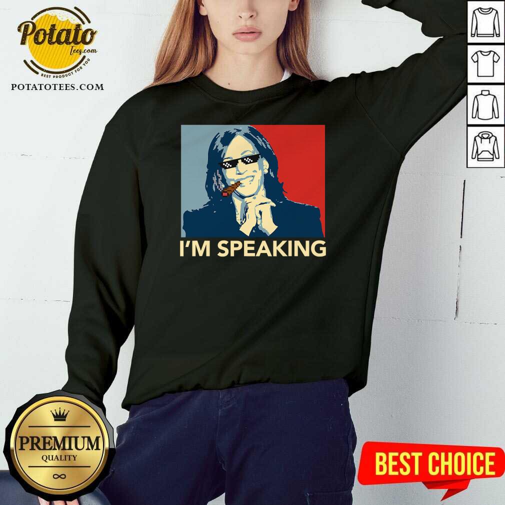 Excuse me I’m Speaking Funny Kamala Harris Thug Biden 2020 Shirt - Image 5