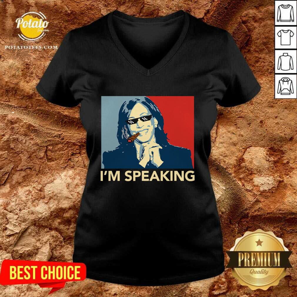 Excuse me I’m Speaking Funny Kamala Harris Thug Biden 2020 Shirt - Image 3