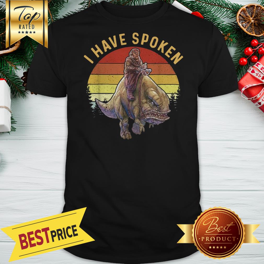 Official Kuill The Mandalorian I Have Spoken Sunset Shirt