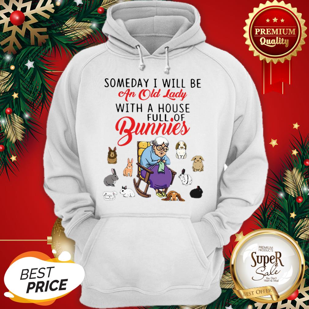Someday I Will Be An Old Lady With A House Full Of Bunnies Shirt - Image 5
