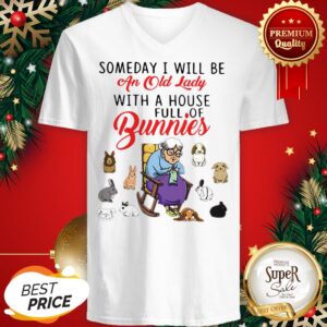 Alternative view of Someday I Will Be An Old Lady With A House Full Of Bunnies Shirt