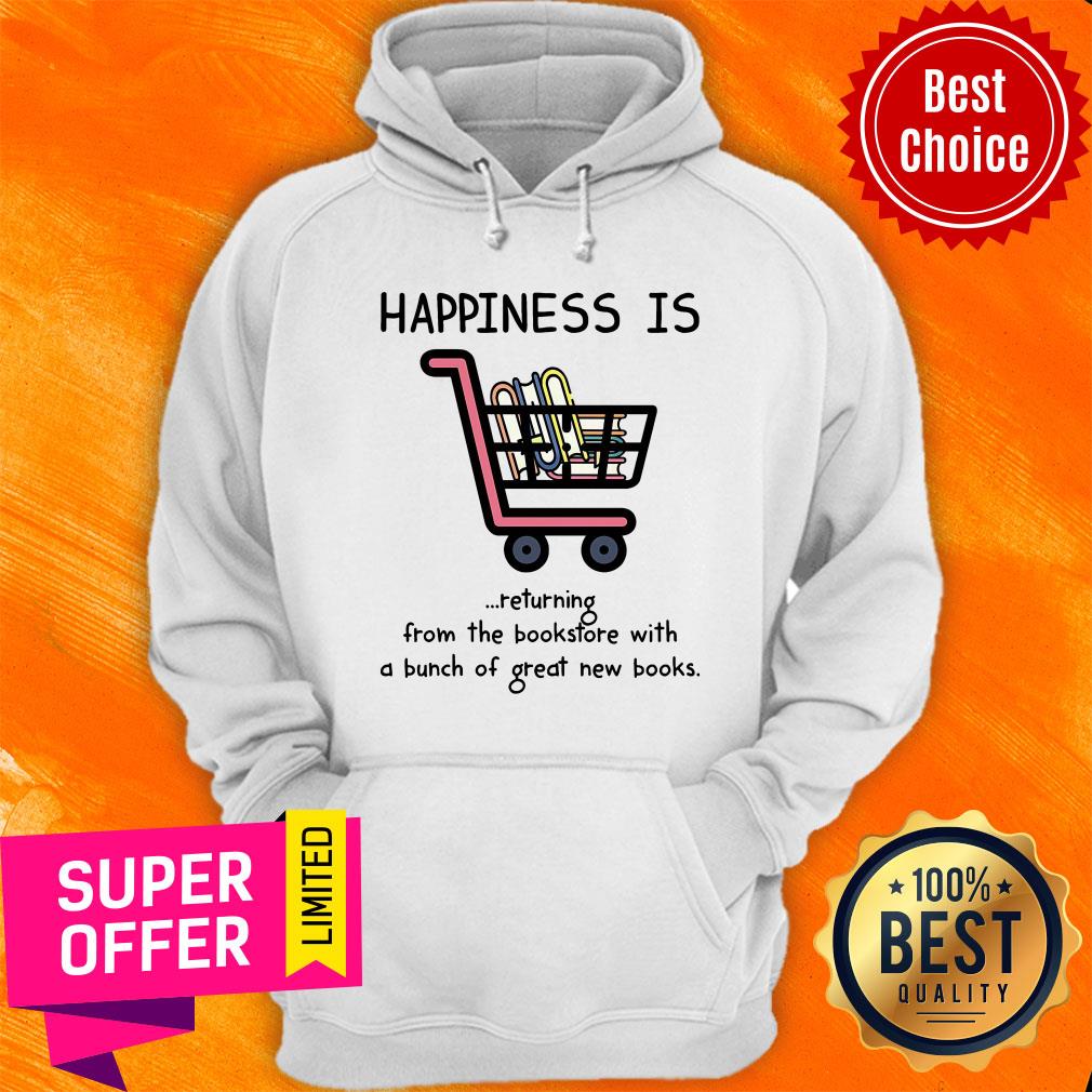 Happiness Is Returning From The Bookstore With Bunch Shirt - Image 5