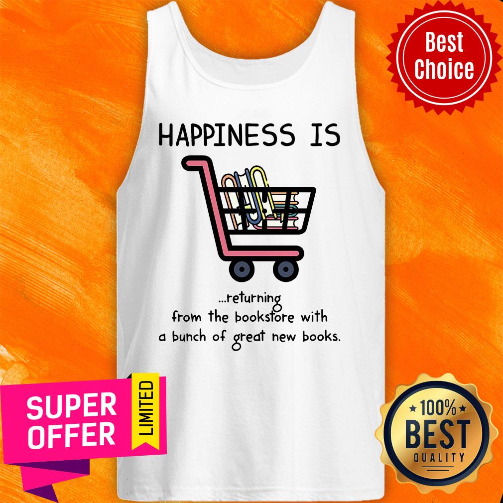 Happiness Is Returning From The Bookstore With Bunch Shirt - Image 3