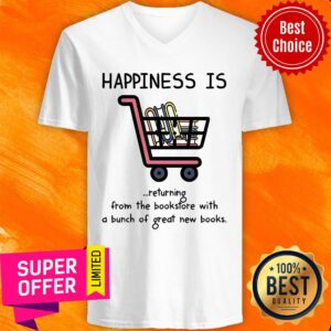 Alternative view of Happiness Is Returning From The Bookstore With Bunch Shirt