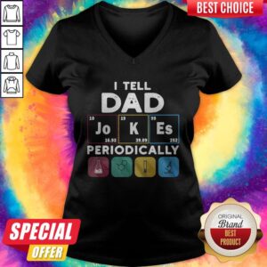 Alternative view of Premium I Tell Dad Jokes Periodically Shirt