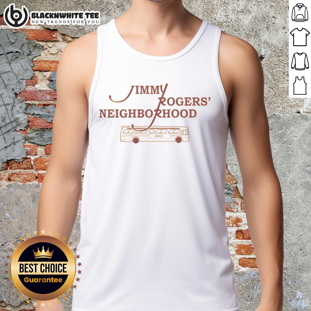 Awesome Jimmy Rogers' Neighborhood Gold T-Shirt - Image 3