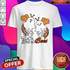 Ghost Boo Bees And Skeleton Halloween Shirt