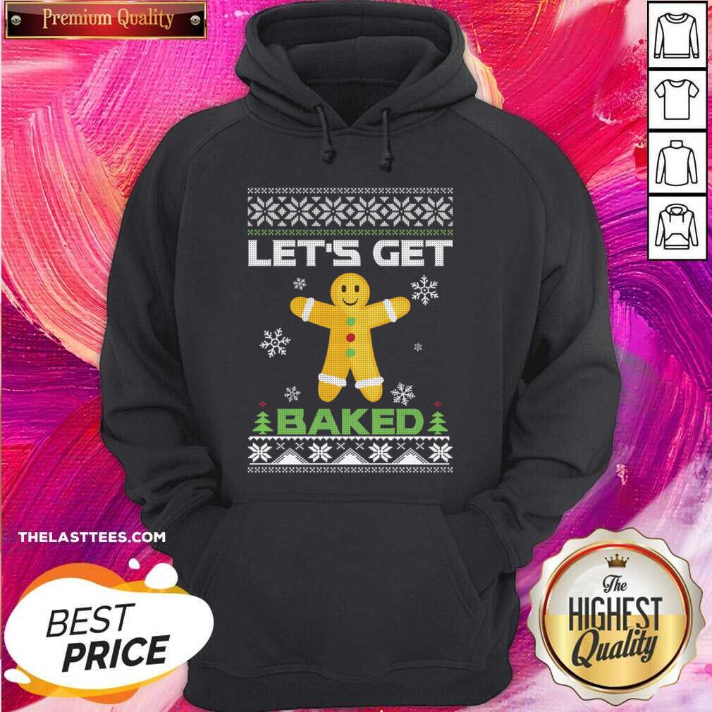 Happy Let’s Get Baked Cannabis Ugly Christmas Shirt - Image 5