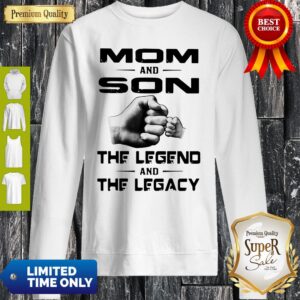 Alternative view of Vintage Mom And Son The Legend And The Legacy Shirt