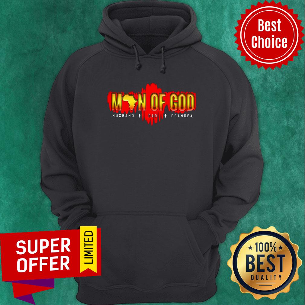 Funny Man Of God Husband Dad Grandpa Shirt - Image 5