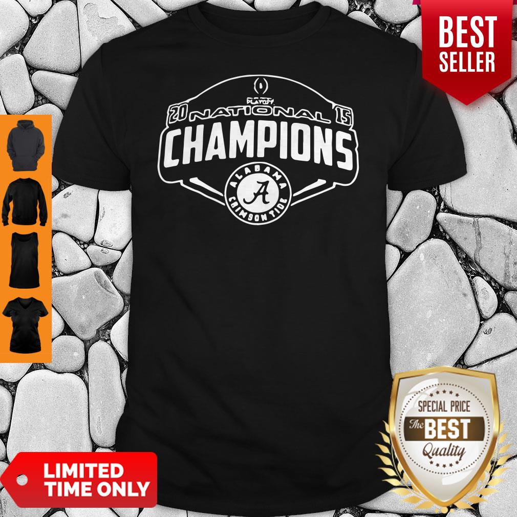 Nice Playoff National Champions Alabama Crimson Shirt