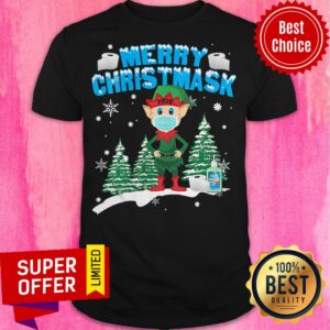 Official Merry Christmas 2020 Elf Mask Shirt