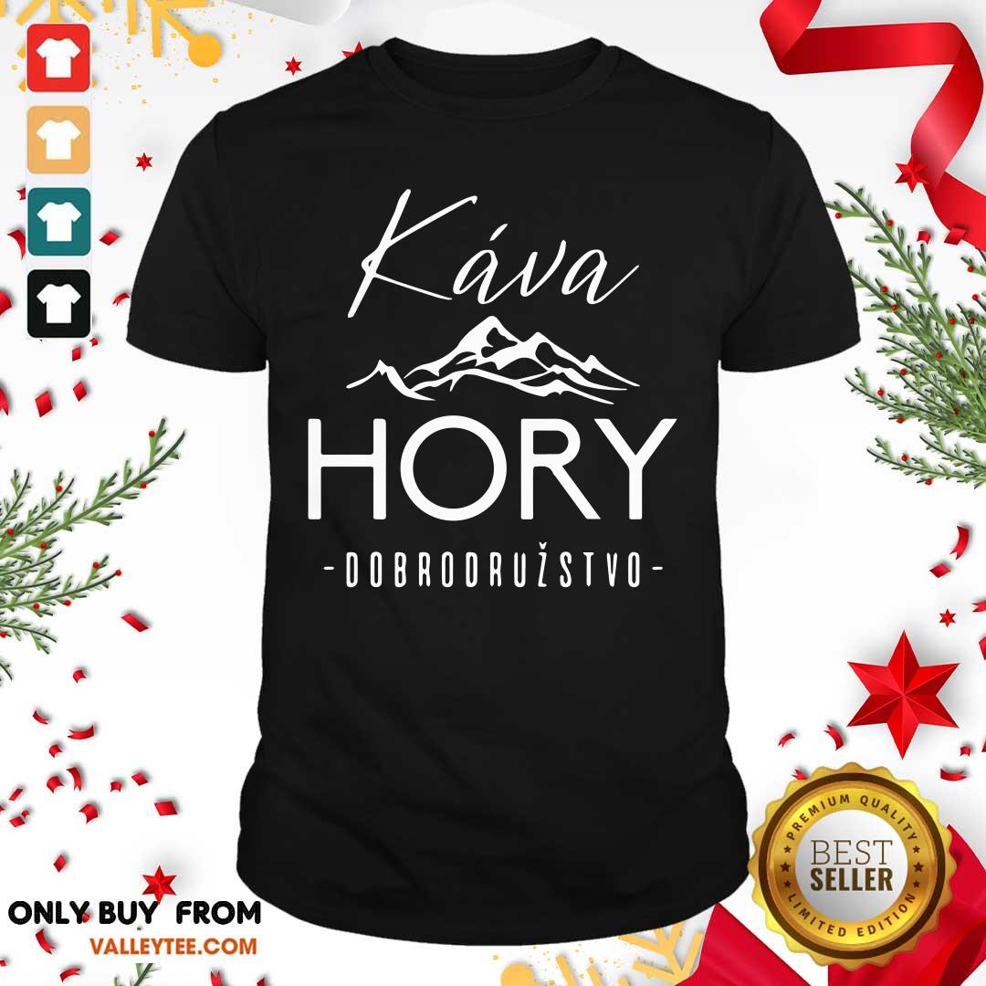 Top Kava Hory Dobrodruzstvo Shirt