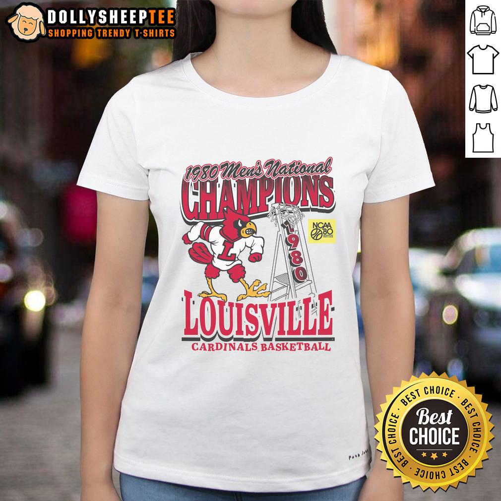Top Louisville Cardinals Past Champs Tourney Win T-Shirt - Image 3