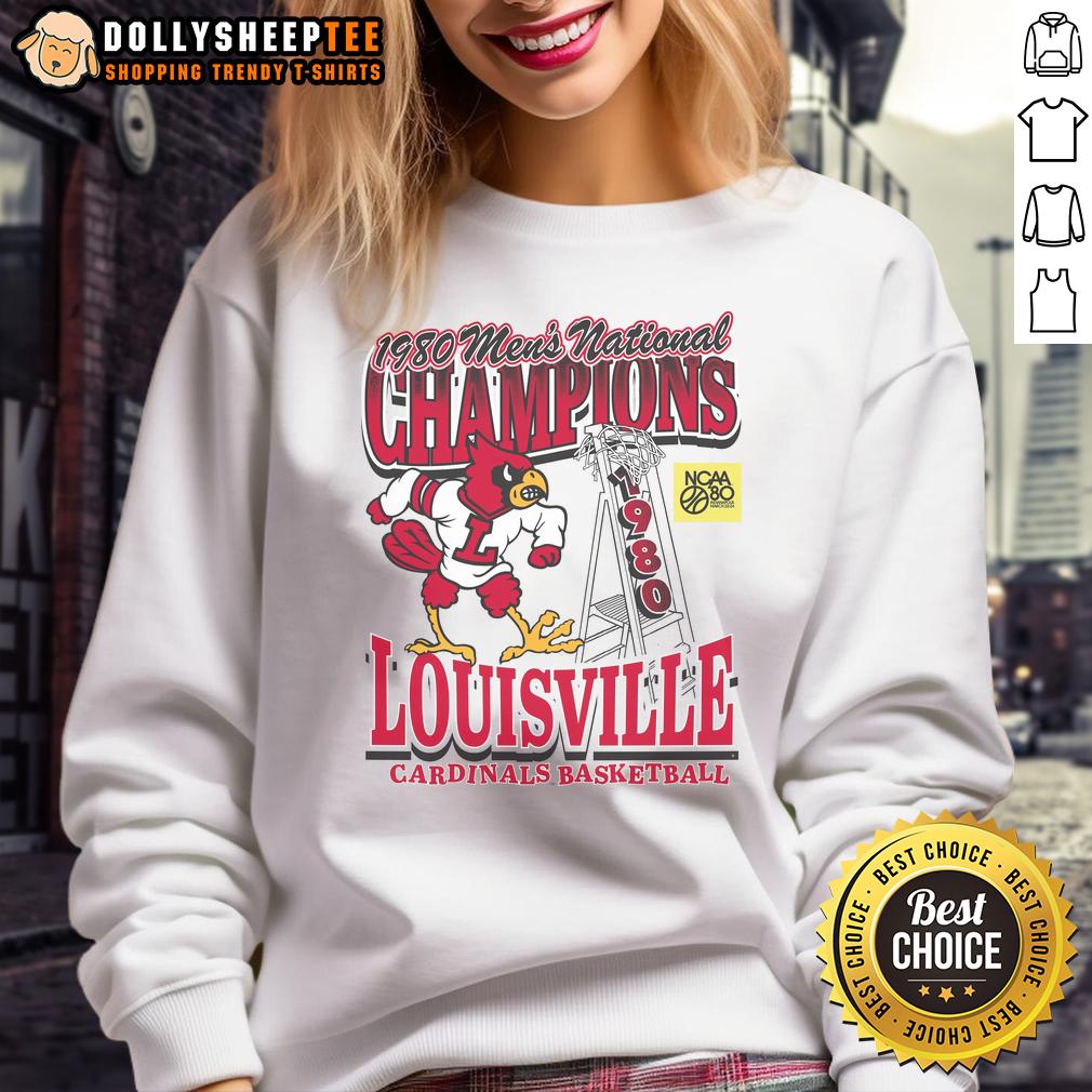 Top Louisville Cardinals Past Champs Tourney Win T-Shirt - Image 5
