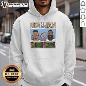 Alternative view of Good NBA Jam Cavs Mitchell And Harden T-Shirt