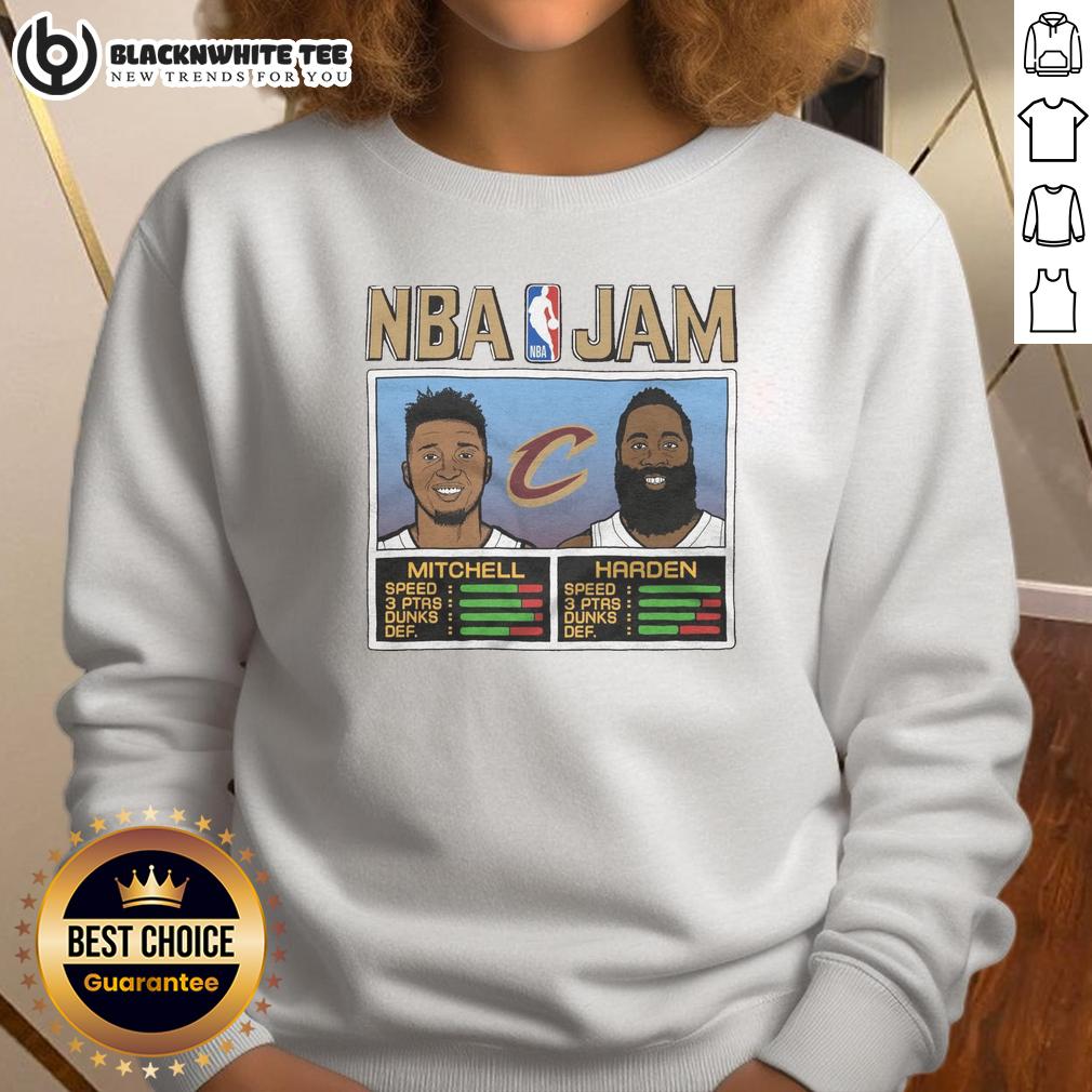 Good NBA Jam Cavs Mitchell And Harden T-Shirt - Image 5
